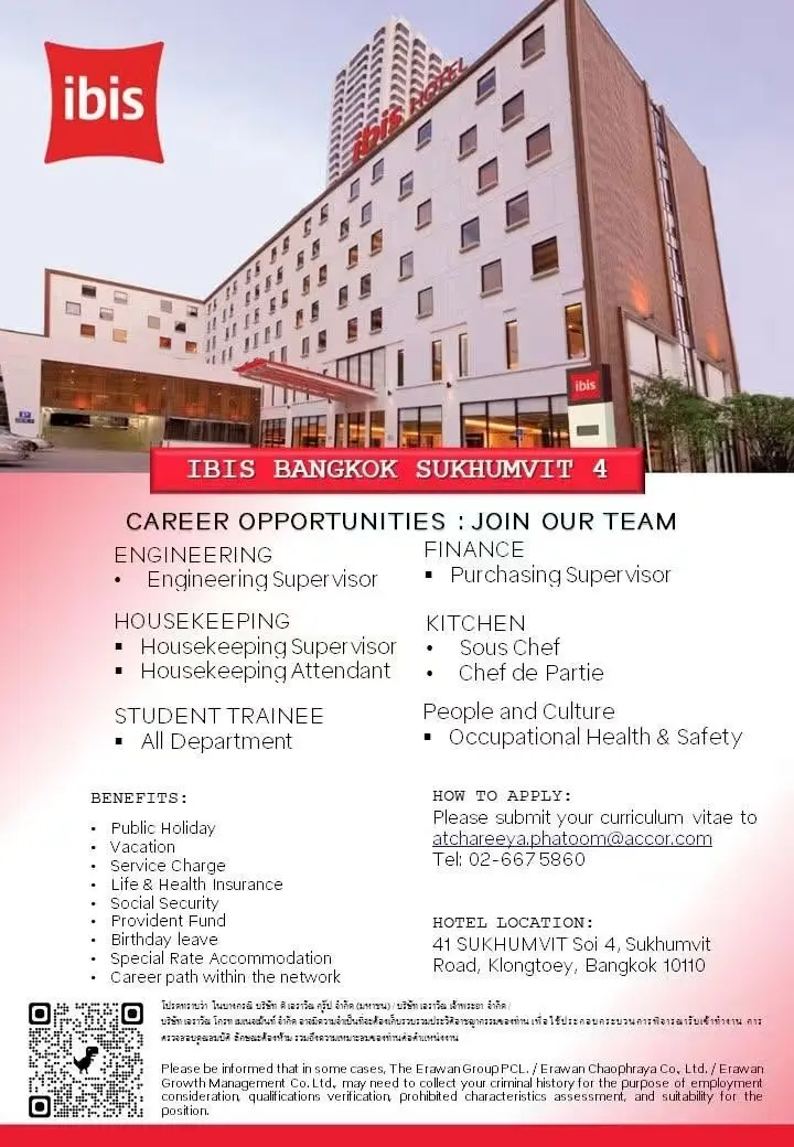 Various Position Ibis BKK