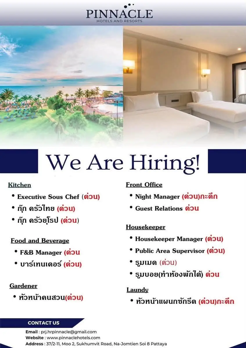 Various Position Pinnacle Pattaya