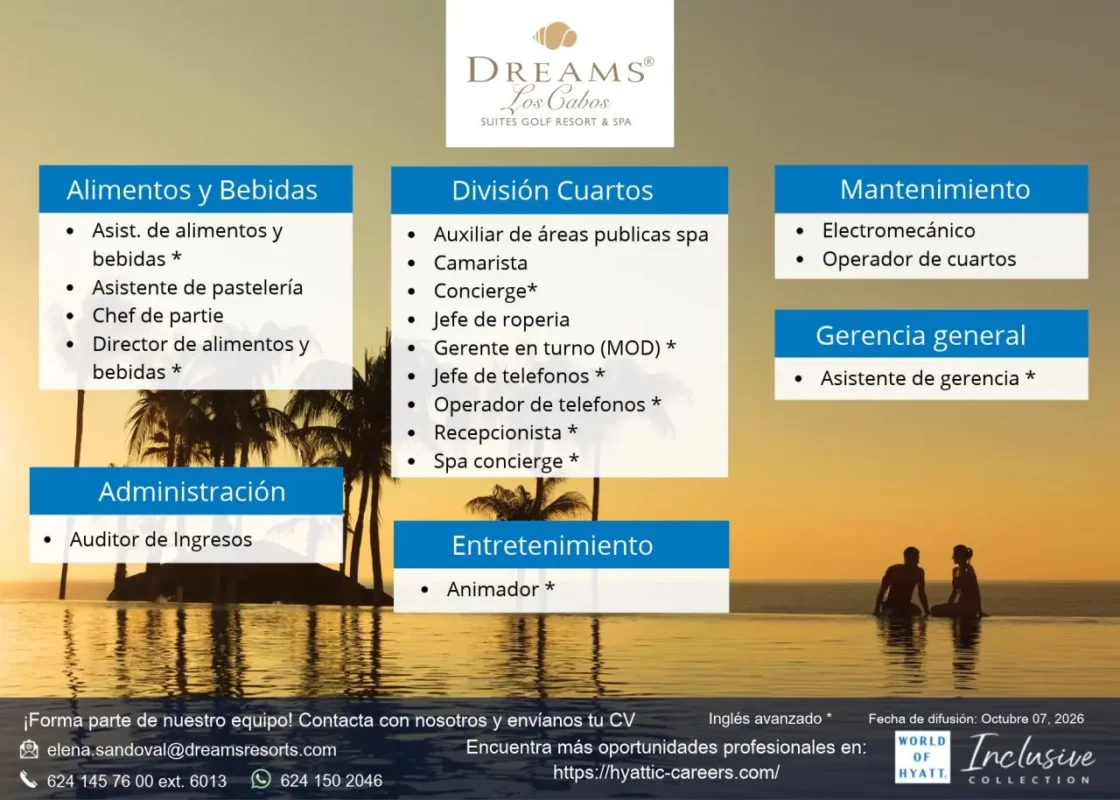 Various Position Dreams Los Cabos