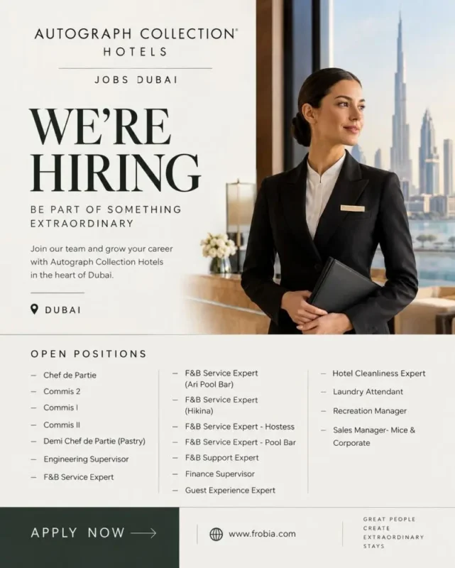 Various Position Autograph Dubai