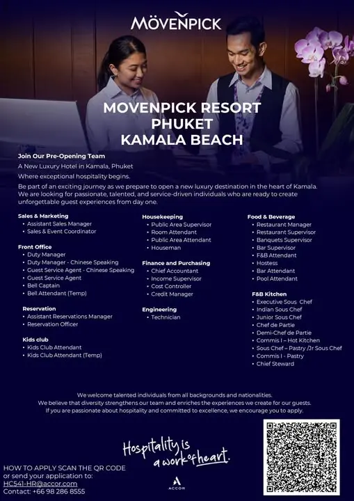 Various Position Movenpick Phuket