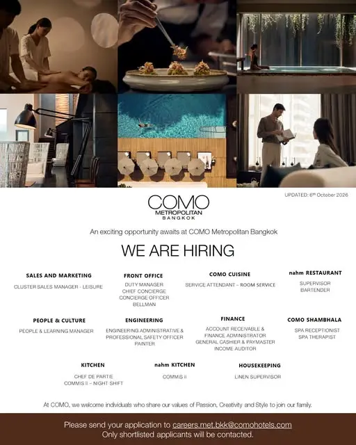 Various Position Como BKK