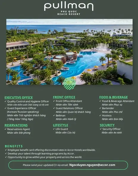 Various Position Pullman Phu Quoc
