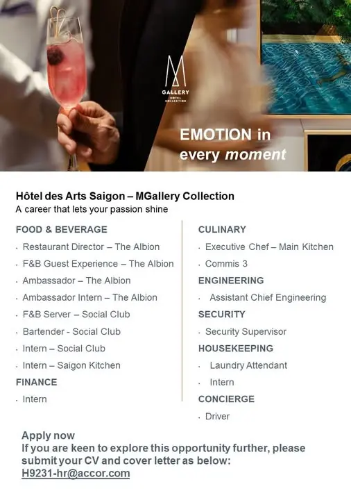 Various Position Arts Saigon
