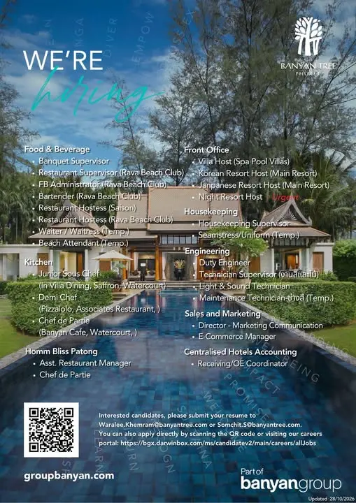 Various Position Banyan Tree  Phuket
