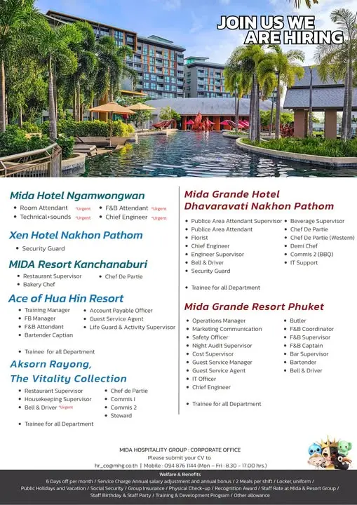 Various Position Mida Thai