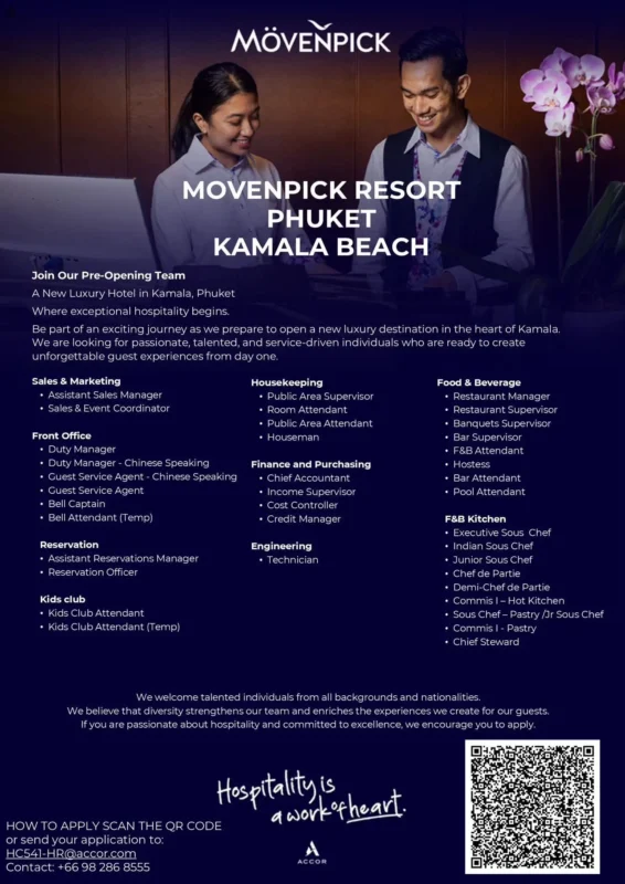 Various Position Movenpick Phuket