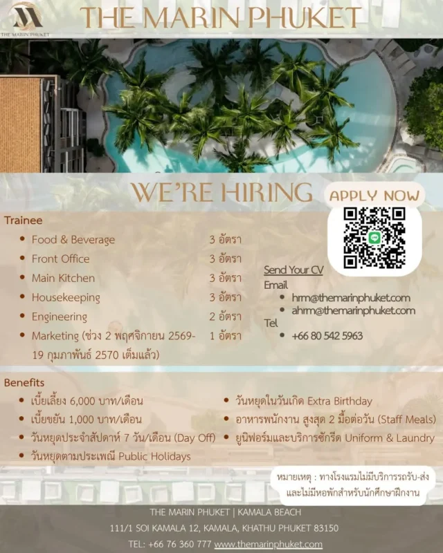 Various Position  The Marin Phuket
